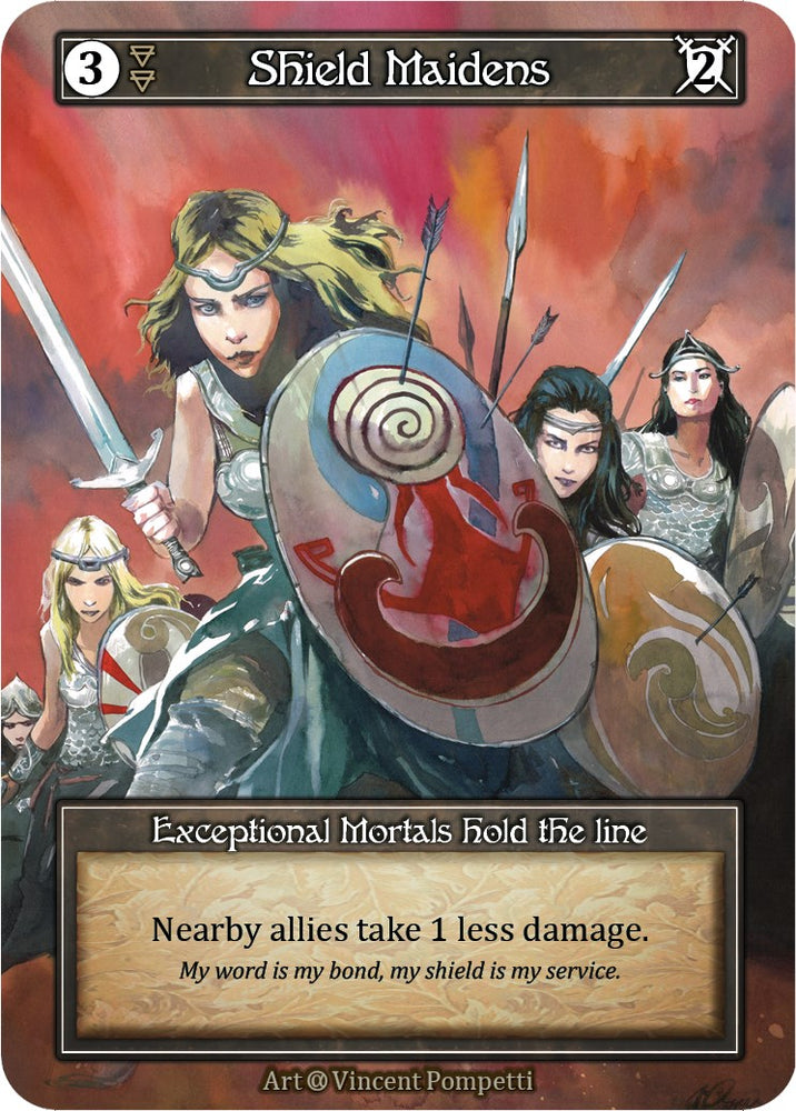 Shield Maidens (Foil) [Alpha]