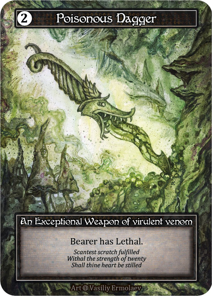 Poisonous Dagger (Foil) [Alpha]