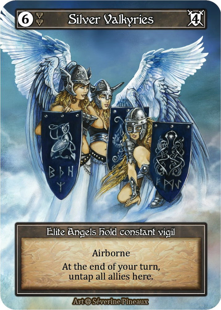 Silver Valkyries (Foil) [Alpha]