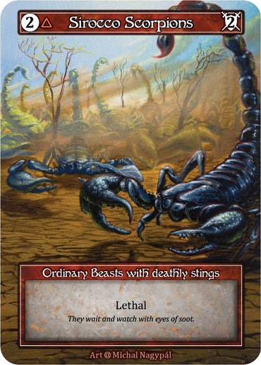 Sirocco Scorpions (Foil) [Alpha]