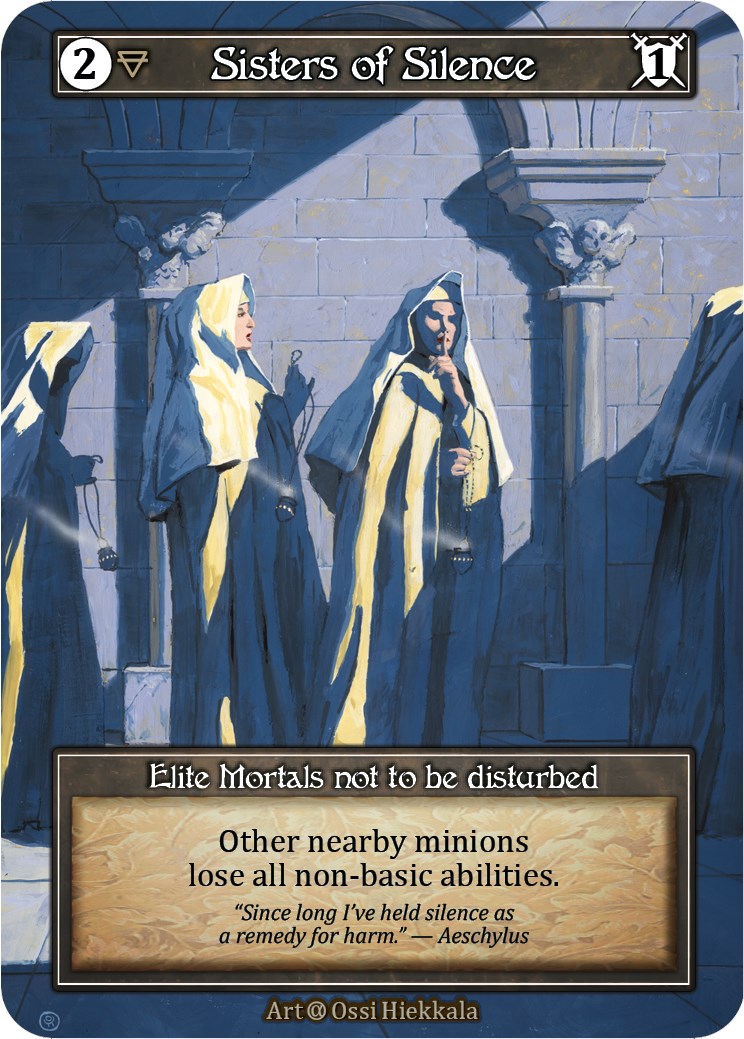 Sisters of Silence (Foil) [Alpha]