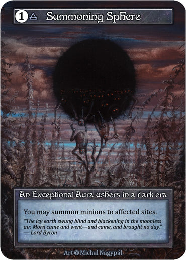 Summoning Sphere (Foil) [Alpha]