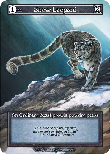 Snow Leopard (Foil) [Alpha]