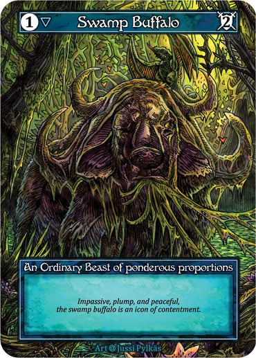 Swamp Buffalo (Foil) [Alpha]