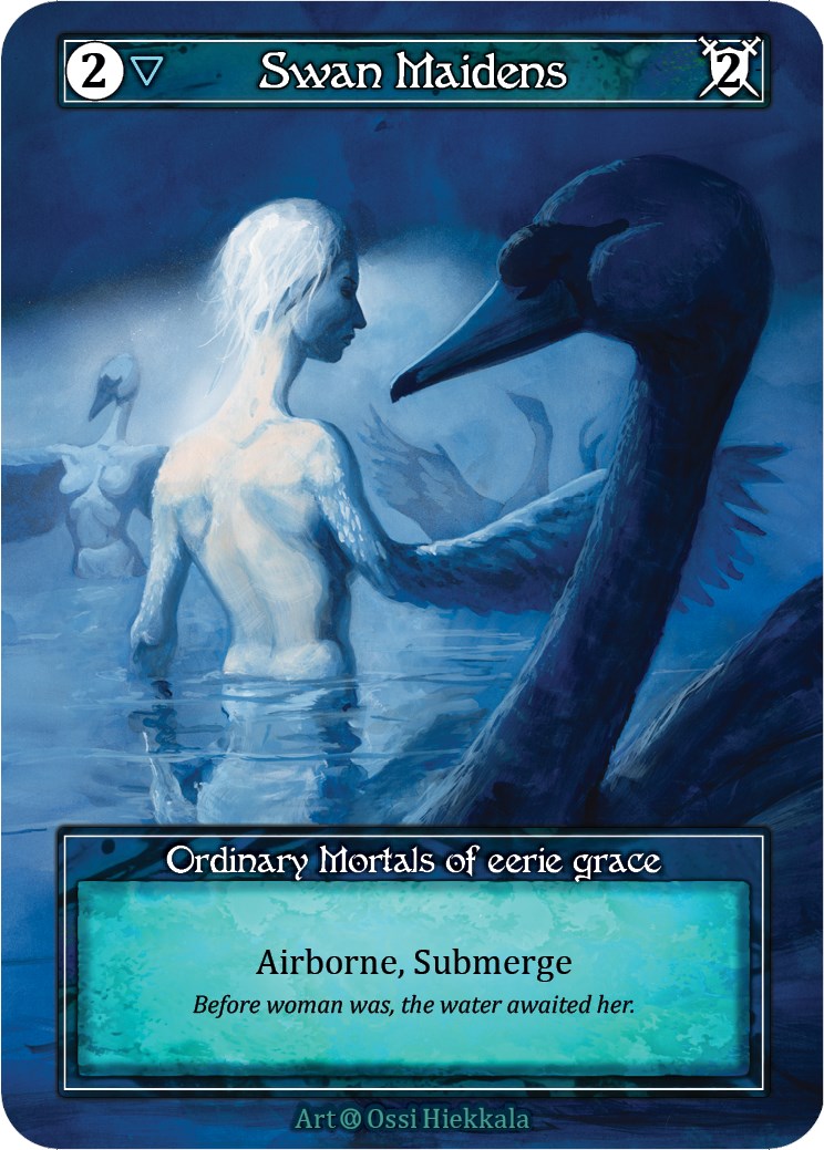 Swan Maidens (Foil) [Alpha]