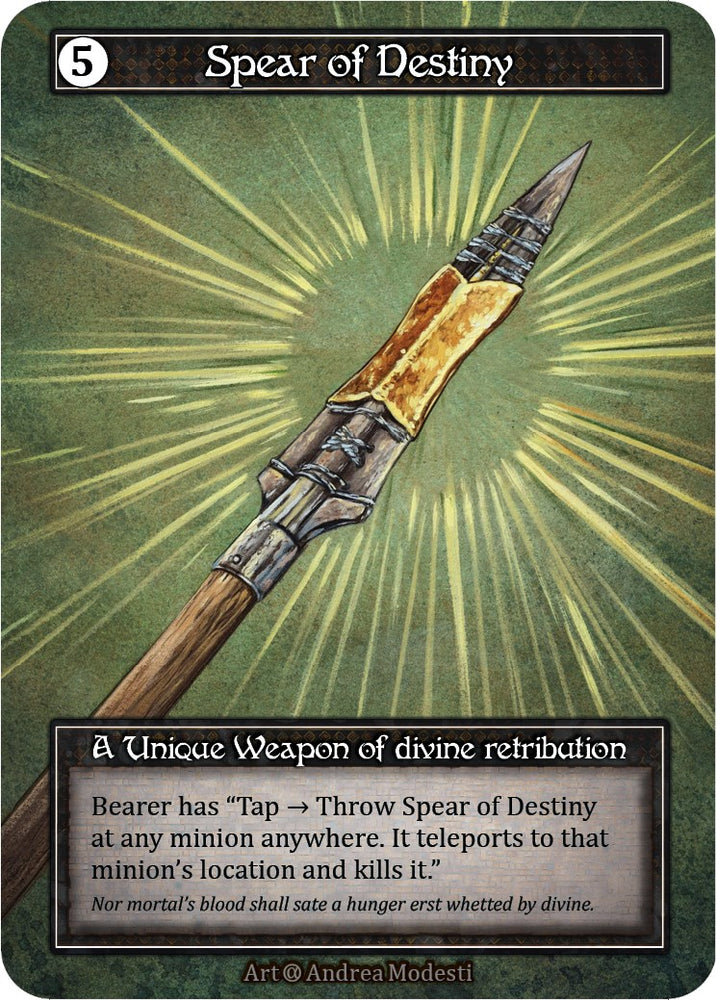 Spear of Destiny (Foil) [Alpha]