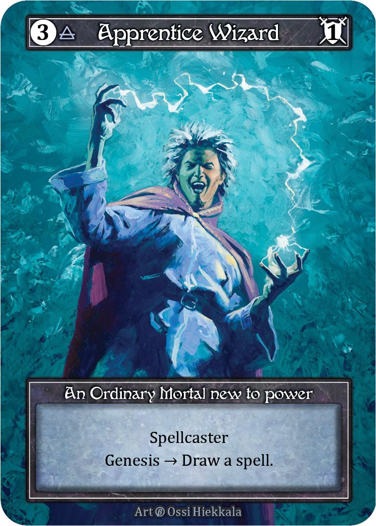 Apprentice Wizard (Foil) [Beta]