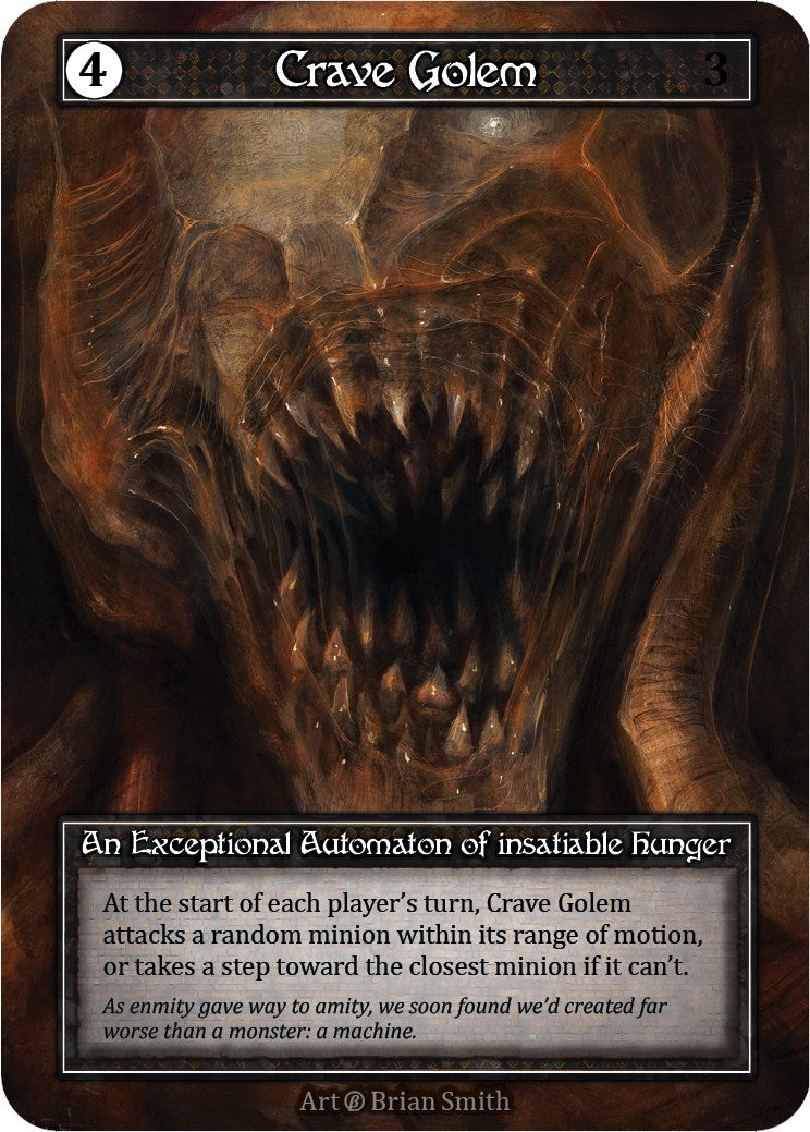 Crave Golem (Foil) [Beta]