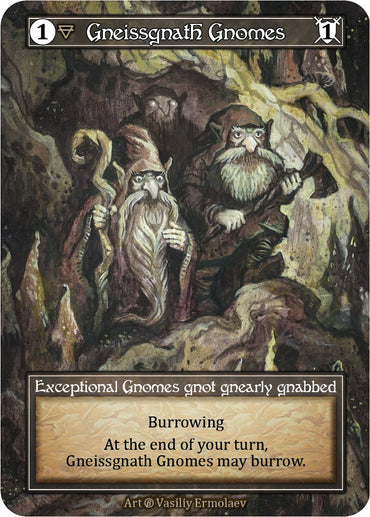 Gneissgnath Gnomes (Foil) [Beta]