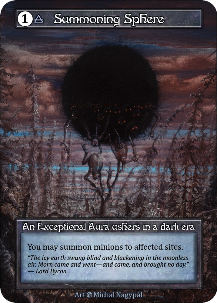 Summoning Sphere (Foil) [Beta]