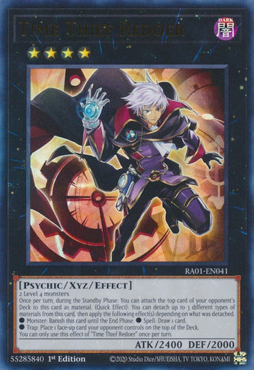 Time Thief Redoer [RA01-EN041] Ultra Rare