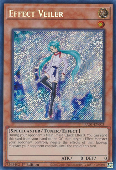 Effect Veiler [RA01-EN003] Secret Rare