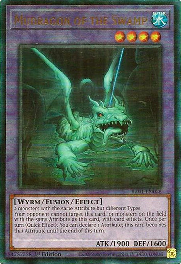 Mudragon of the Swamp [RA01-EN028] Prismatic Ultimate Rare