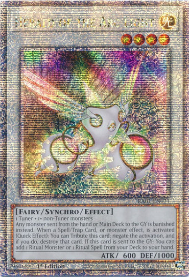 Herald of the Arc Light [RA01-EN031] Quarter Century Secret Rare