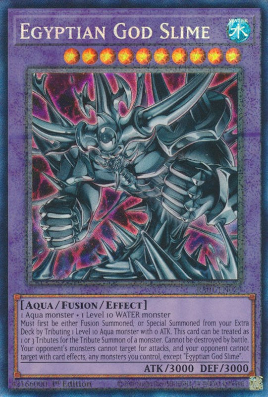 Egyptian God Slime [RA01-EN029] Prismatic Collector's Rare