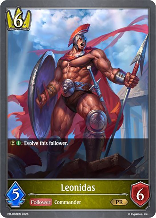 Leonidas (BP02-036EN) [Promotional Cards]