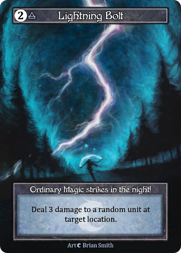 Lightning Bolt (Team Covenant Promo) (Foil) [Beta]