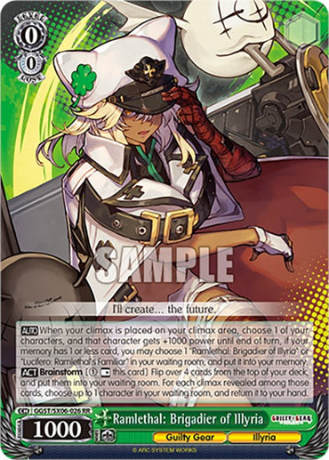 Ramlethal: Brigadier of Illyria (GGST/SX06-026 RR) [Guilty Gear -Strive-]