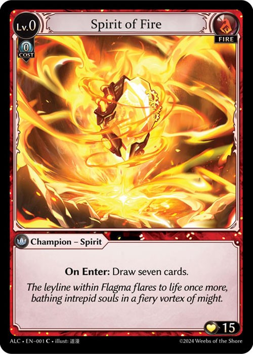 Spirit of Fire (1) [Alchemical Revolution]