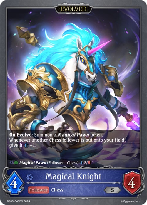 Magical Knight (Evolved) (BP03-045EN) [Flame of Laevateinn]