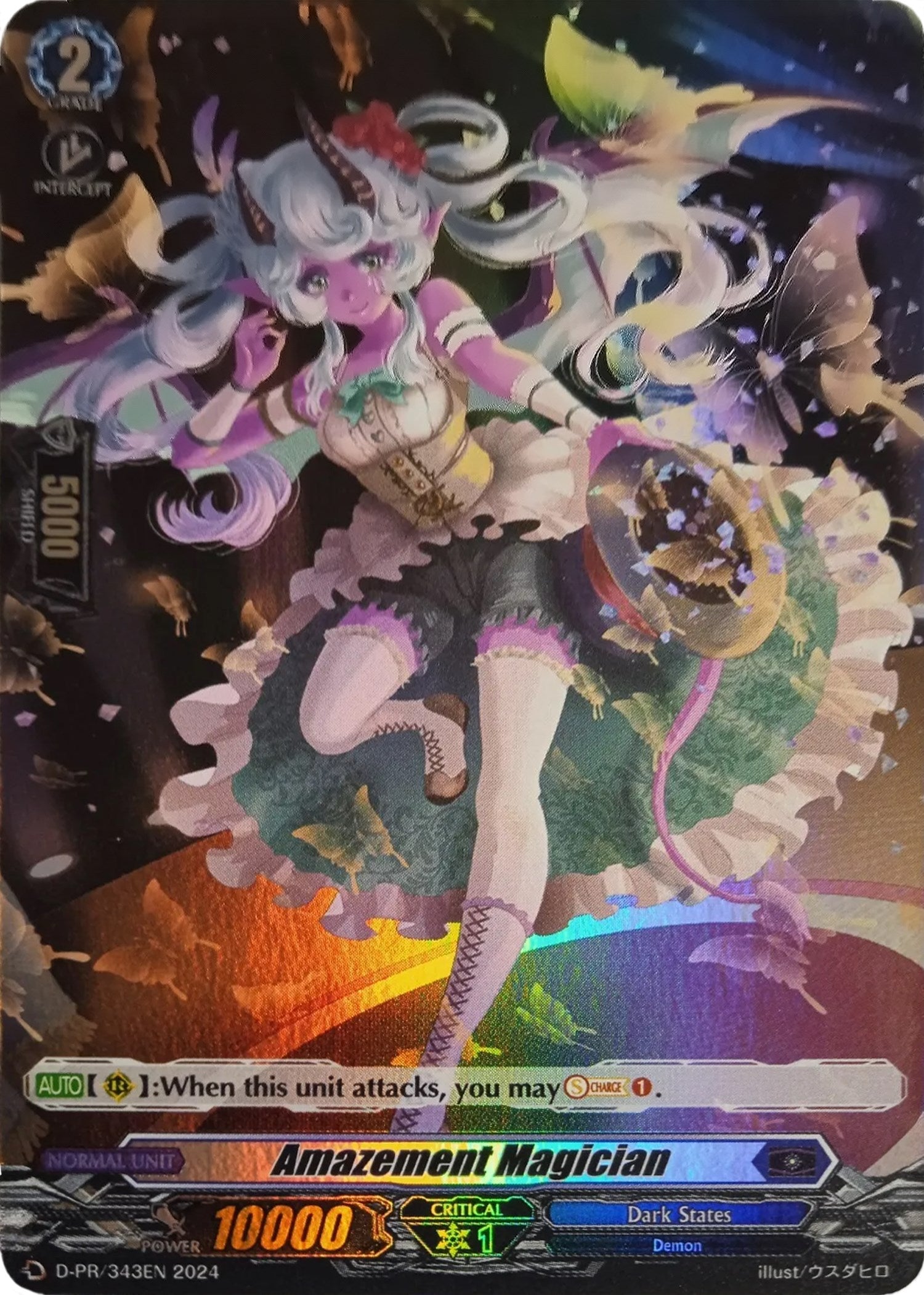 Amazement Magician (Foil) (D-PR/343EN) [D Promo Cards]