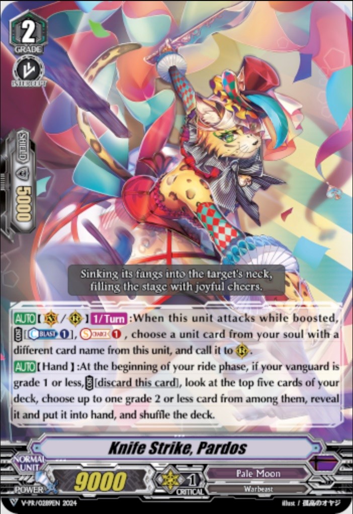 Knife Strike, Pardos (V-PR/289EN) [V Promo Cards]