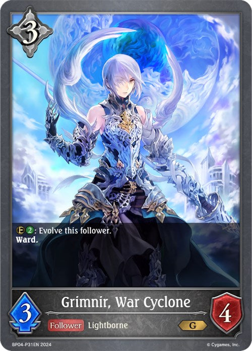 Grimnir, War Cyclone - P31EN (Foil) (BP04-P31EN) [Cosmic Mythos]