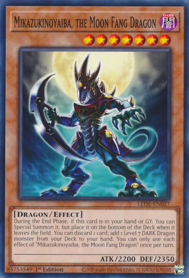 Mikazukinoyaiba, the Moon Fang Dragon [LEDE-EN027] Common