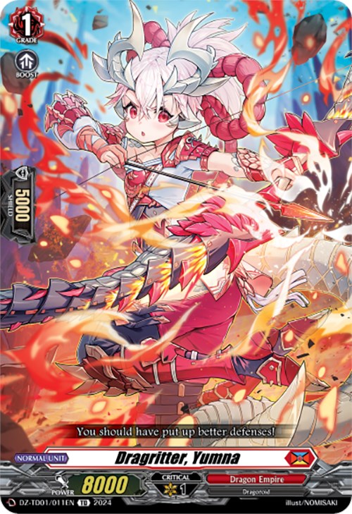 Dragritter, Yumna (DZ-TD01/011EN) [Start Up Trial Deck: Dragon Empire]