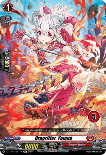 Dragritter, Yumna (5) (DZ-TD01/011EN) [Start Up Trial Deck: Dragon Empire]