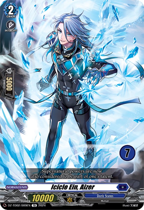 Icicle Ein, Aizer (7) (DZ-TD02/009EN) [Start Up Trial Deck: Dark States]