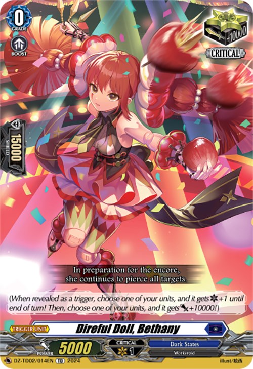 Direful Doll, Bethany (DZ-TD02/014EN) [Start Up Trial Deck: Dark States]