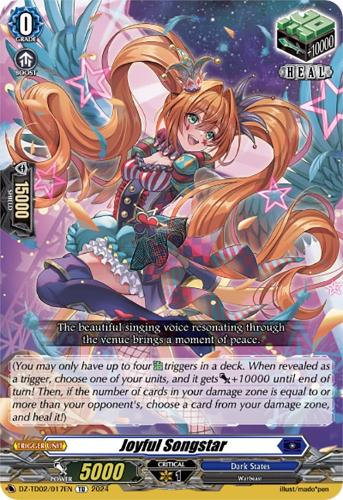 Joyful Songstar (DZ-TD02/017EN) [Start Up Trial Deck: Dark States]