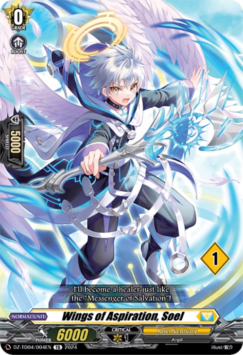 Wings of Aspiration, Soel (1) (DZ-TD04/004EN) [Start Up Trial Deck: Keter Sanctuary]