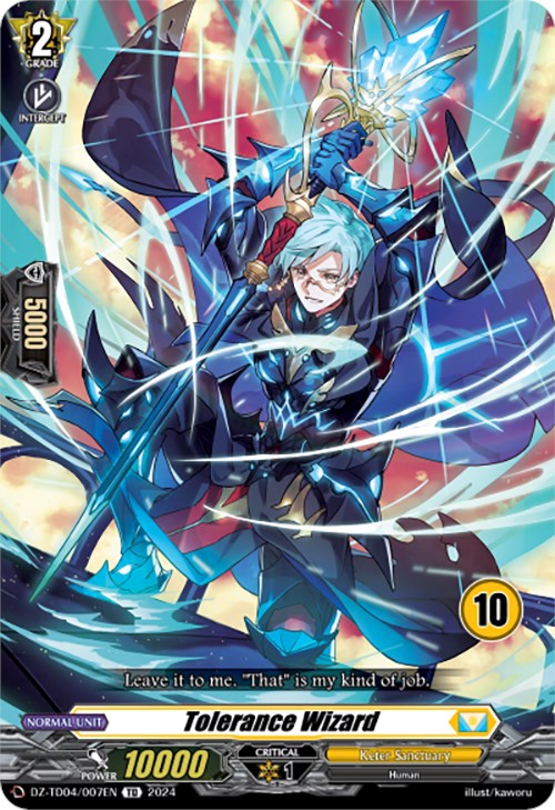 Tolerance Wizard (10) (DZ-TD04/007EN) [Start Up Trial Deck: Keter Sanctuary]