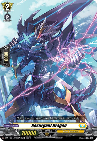 Resurgent Dragon (DZ-TD04/008EN) [Start Up Trial Deck: Keter Sanctuary]