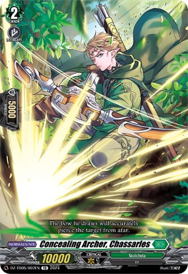 Concealing Archer, Chassarles (DZ-TD05/007EN) [Start Up Trial Deck: Stoicheia]