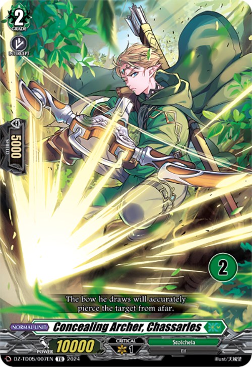 Concealing Archer, Chassarles (2) (DZ-TD05/007EN) [Start Up Trial Deck: Stoicheia]