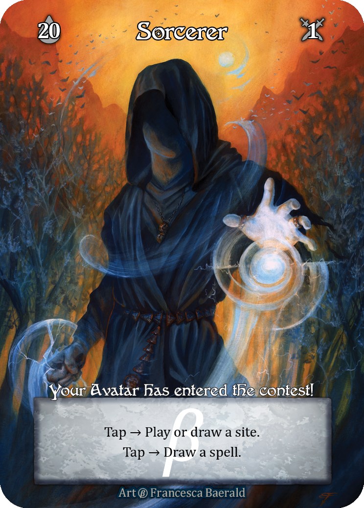 Sorcerer (Foil) (Box Topper) [Beta]