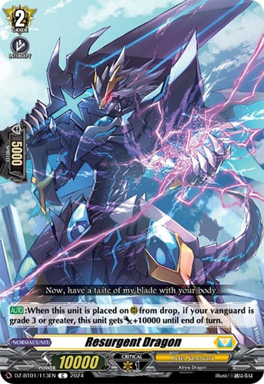 Resurgent Dragon (DZ-BT01/113EN) [Fated Clash]