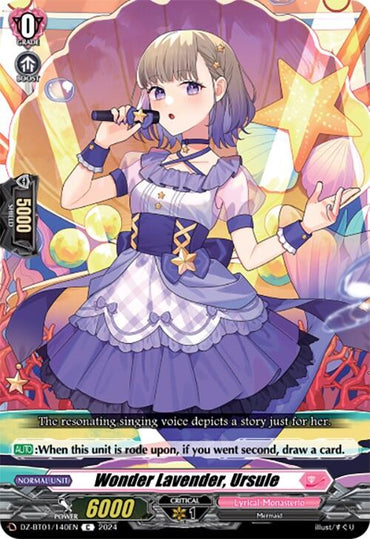 Wonder Lavender, Ursule (DZ-BT01/140EN) [Fated Clash]