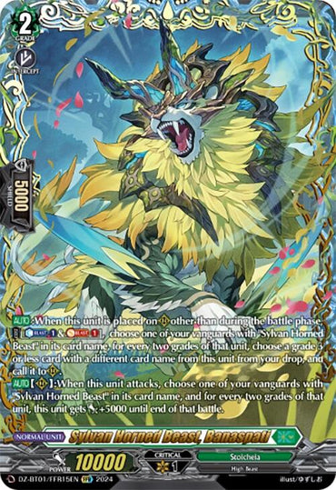 Sylvan Horned Beast, Banaspati (FFR) (DZ-BT01/FFR15EN) [Fated Clash]