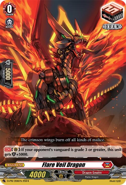 Flare Veil Dragon (D-PR/356EN) [D Promo Cards]