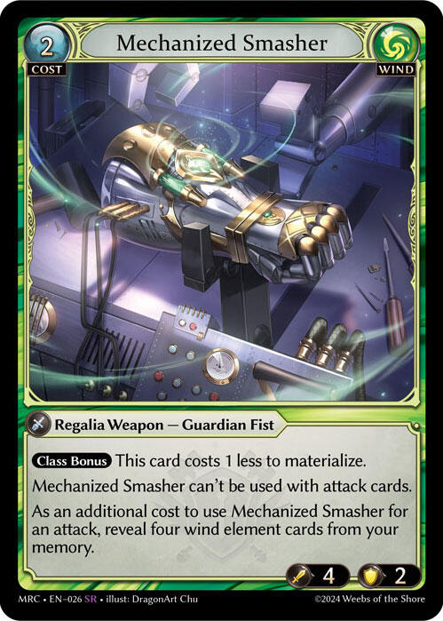 Mechanized Smasher (026) [Mercurial Heart]