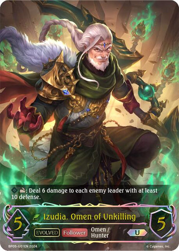 Izudia, Omen of Unkilling (Evolved) (BP05-U01EN) [Omens Eternal]