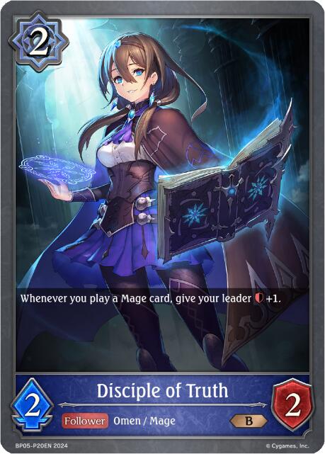 Disciple of Truth - P20EN (Foil) (BP05-P20EN) [Omens Eternal]