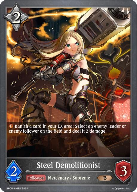 Steel Demolitionist (BP05-116EN) [Omens Eternal]