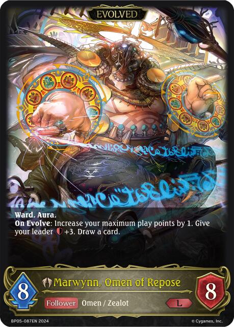 Marwynn, Omen of Repose (Evolved) (BP05-087EN) [Omens Eternal]