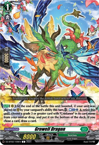 Growell Dragon (DZ-BT02/109EN) [Illusionless Strife]