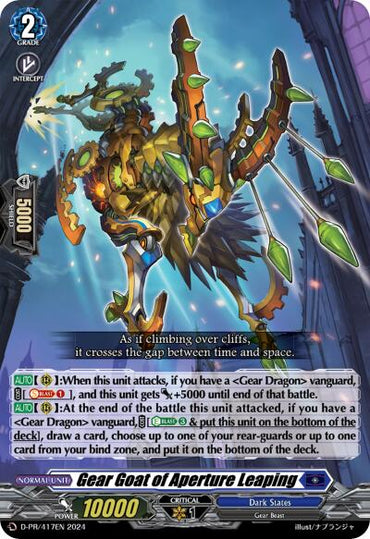 Gear Goat of Aperture Leaping (D-PR/417EN) [D Promo Cards]